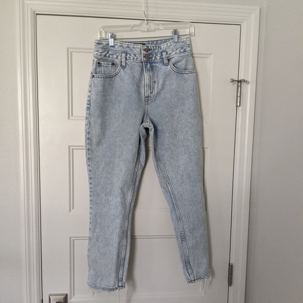 Abercrombie and Fitch Mom Jeans